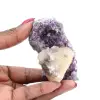 Calcite sobre ametista - 0