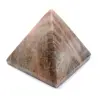 Pirâmide de pedra lunar microclina - 0