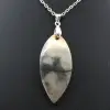 Pingente de chama em jaspe estampado - 2