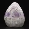Pedra de ametista polida de Madagáscar - 0