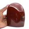 Pedra de jaspe vermelho polido de Madagáscar - 0