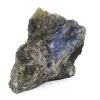 Labradorite polida de um lado colecionável - 4
