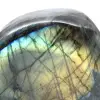 Pedra Labradorite Polida de Forma Livre - 5