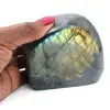 Pedra Labradorite Polida de Forma Livre - 6