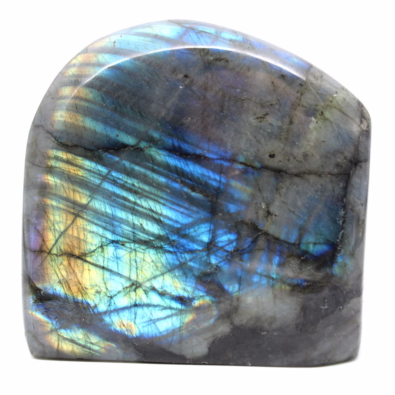 Labradorite polida polida de Madagáscar
