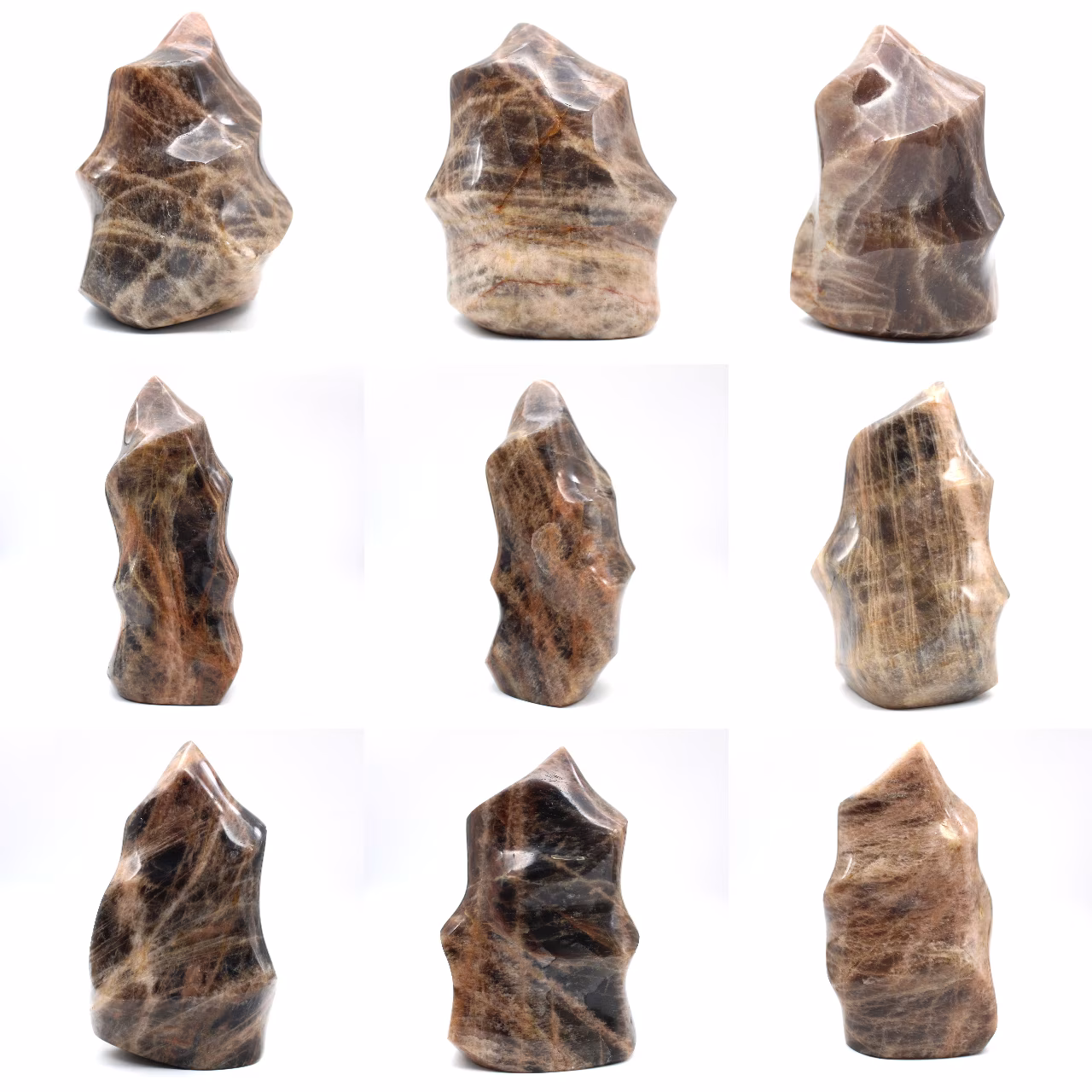 Chama de pedra microclina de Madagáscar