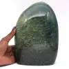 Grande pedra de jaspe verde - 0