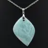 Pendente de chama de amazonita - 1