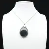 Pingente de gota de labradorite - 1