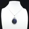Pingente de gota de labradorite - 1