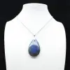 Pingente de gota de labradorite - 0