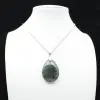 Pingente de gota de labradorite - 1
