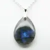 Pingente de gota de labradorite - 2