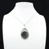 Pingente de gota de labradorite - 0