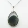 Pingente de gota de labradorite - 2