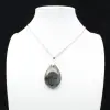 Pingente de gota de labradorite - 0