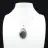 Pingente de gota de labradorite