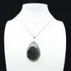 Pingente de gota de labradorite - 0