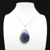 Pingente de gota de labradorite - 1