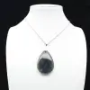Pingente de gota de labradorite - 1