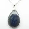 Pingente de gota de labradorite - 2