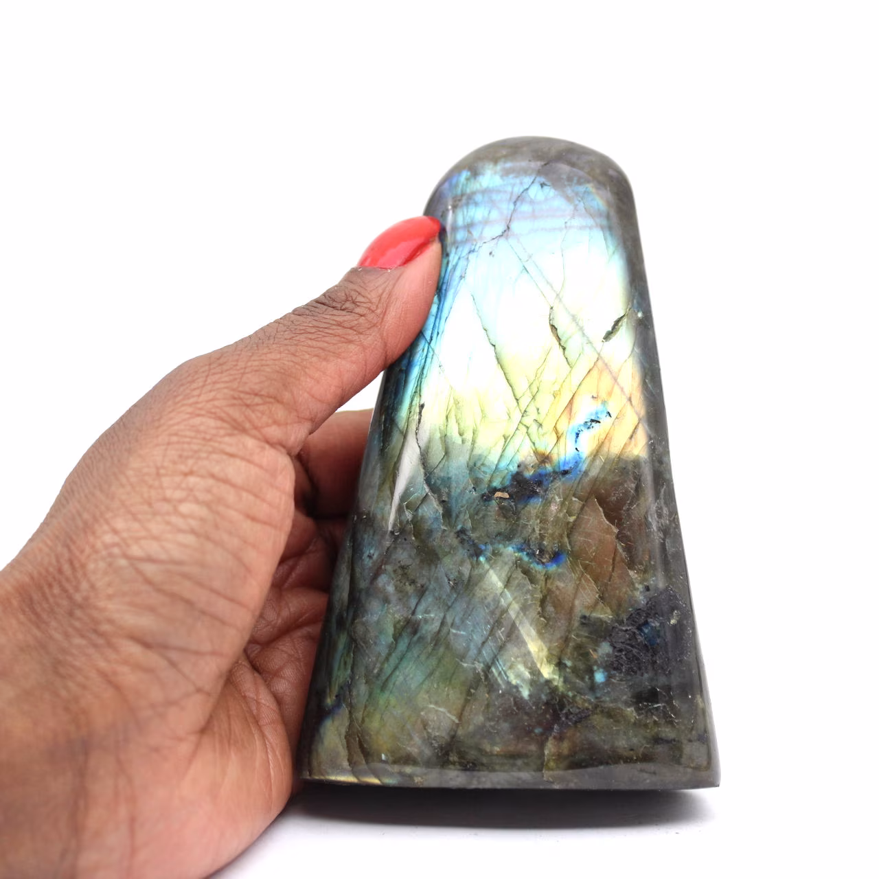 Labradorite polida natural