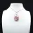 Pingente de gota de jaspe imperial
