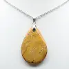 Pingente de gota de jaspe imperial - 1