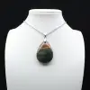 Pingente de gota de jaspe imperial - 3