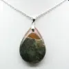 Pingente de gota de jaspe imperial - 2