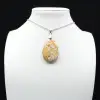 Pingente de gota de jaspe imperial - 0