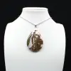 Pingente de gota de jaspe imperial - 7