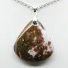 Pingente de gota de jaspe imperial - 1