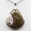 Pingente de gota de jaspe imperial - 2