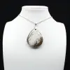 Pingente de gota de jaspe imperial - 0