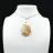 Pingente de gota de jaspe imperial