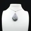 Pingente de gota de jaspe imperial - 0