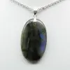 Pendente Oval Labradorita - 1