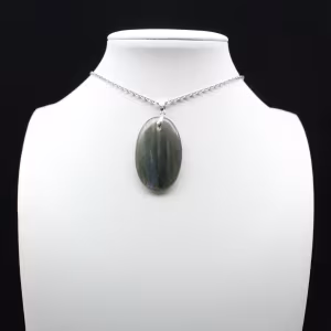 Pendente Oval Labradorita