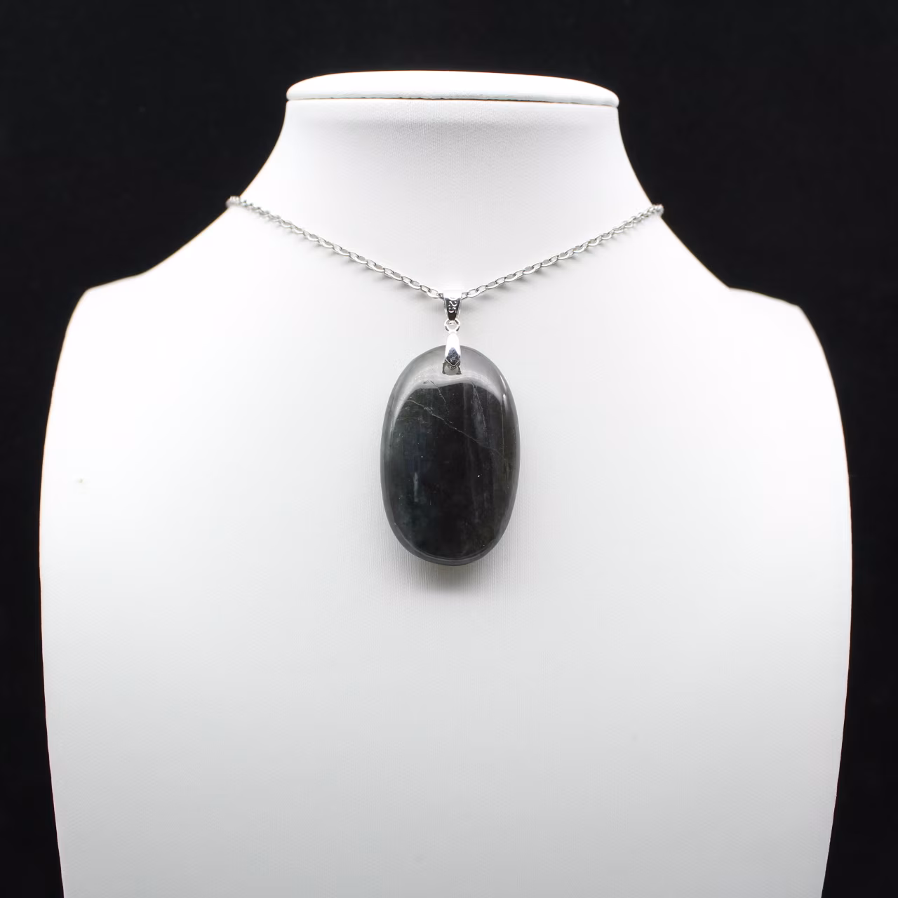 Pendente Oval Labradorita