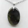 Pendente Oval Labradorita - 1