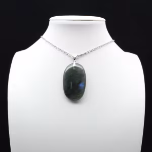 Pendente Oval Labradorita