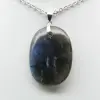 Pendente Oval Labradorita - 1