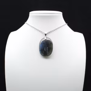 Pendente Oval Labradorita