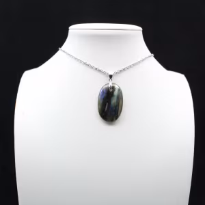 Pendente Oval Labradorita