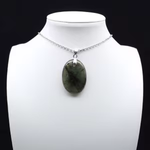 Pendente Oval Labradorita