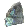 Labradorite natural polida de um lado - 3