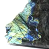 Labradorite natural polida de um lado - 7