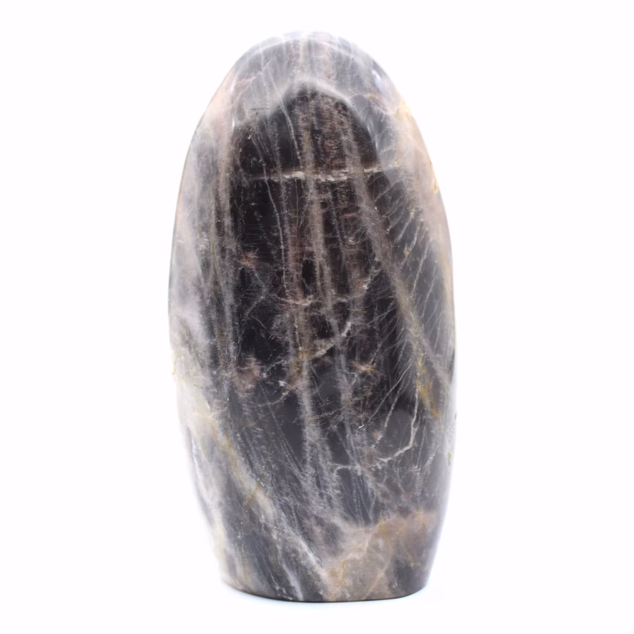 Pedra da Lua Negra Polida