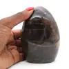 Rocha microclina preta polida - 1